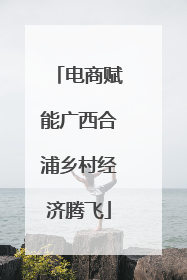 电商赋能广西合浦乡村经济腾飞