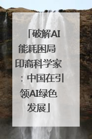破解AI能耗困局 印裔科学家：中国在引领AI绿色发展