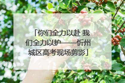 你们全力以赴 我们全力以护——忻州城区高考现场剪影