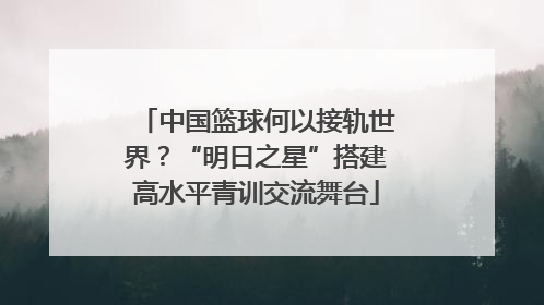 中国篮球何以接轨世界？“明日之星”搭建高水平青训交流舞台