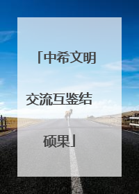 中希文明交流互鉴结硕果