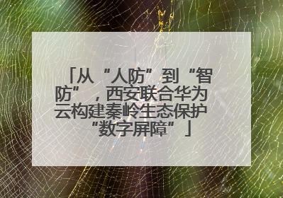 从“人防”到“智防”，西安联合华为云构建秦岭生态保护“数字屏障”