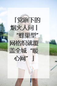 党旗下的烟火人间丨“蜂巢型”网格织就覆盖全城“暖心网”