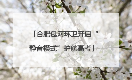 合肥包河环卫开启“静音模式”护航高考