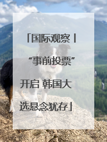 国际观察丨“事前投票”开启 韩国大选悬念犹存