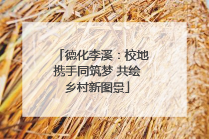 德化李溪：校地携手同筑梦 共绘乡村新图景