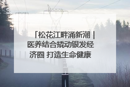 松花江畔涌新潮｜医养结合撬动银发经济圈 打造生命健康产业新样本
