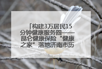 构建3万居民15分钟健康服务圈——昆仑健康保险“健康之家”落地济南市历城区鲍山街道