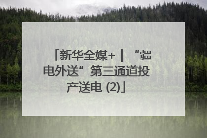 新华全媒+｜“疆电外送”第三通道投产送电 (2)
