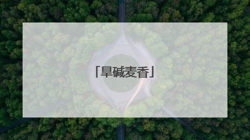 旱碱麦香