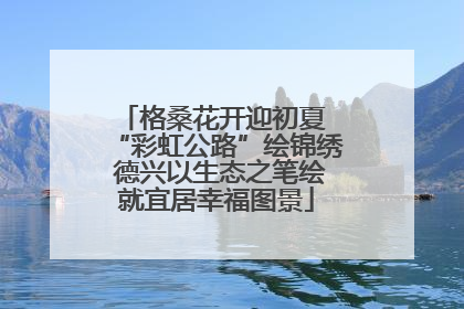格桑花开迎初夏 “彩虹公路”绘锦绣 德兴以生态之笔绘就宜居幸福图景