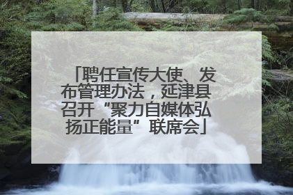 聘任宣传大使、发布管理办法，延津县召开“聚力自媒体弘扬正能量”联席会