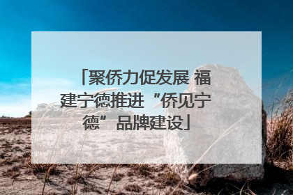 聚侨力促发展 福建宁德推进“侨见宁德”品牌建设