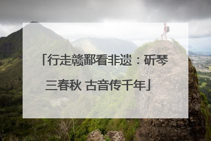 行走赣鄱看非遗：斫琴三春秋 古音传千年