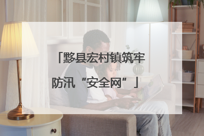 黟县宏村镇筑牢防汛“安全网”
